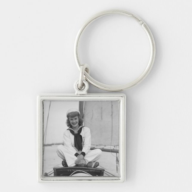 Woman Sailor Keychain (Front)
