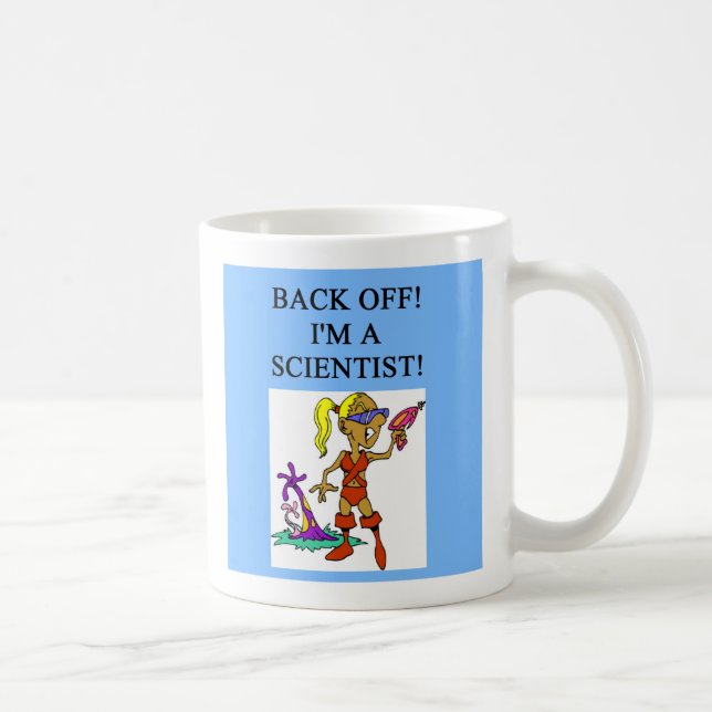 woman scientist, woman scientist coffee mug (Right)