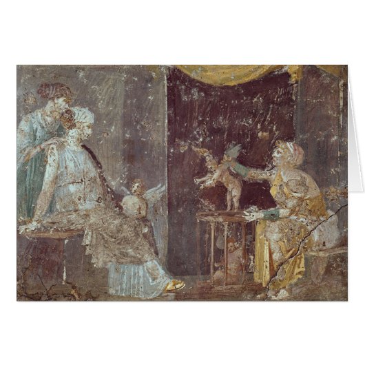 Woman selling Cupids, from Stabiae Cards (Front Horizontal)