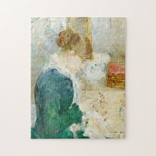 Woman Sewing   Berthe Morisot Jigsaw Puzzle