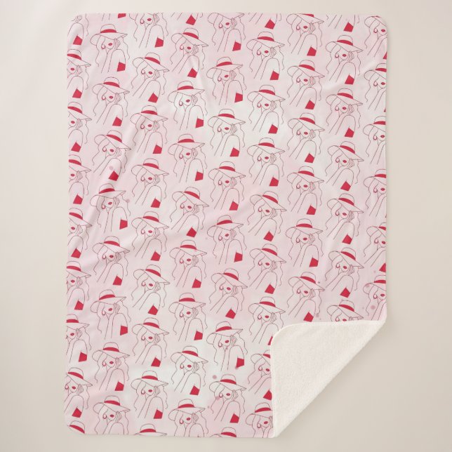 Woman Sherpa Blanket (Front)