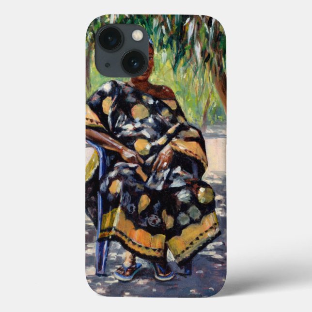 Woman Sitting 2004 Case-Mate iPhone Case (Back)