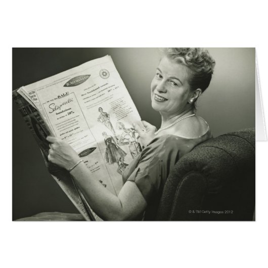 Woman Sitting in Chair (Front Horizontal)