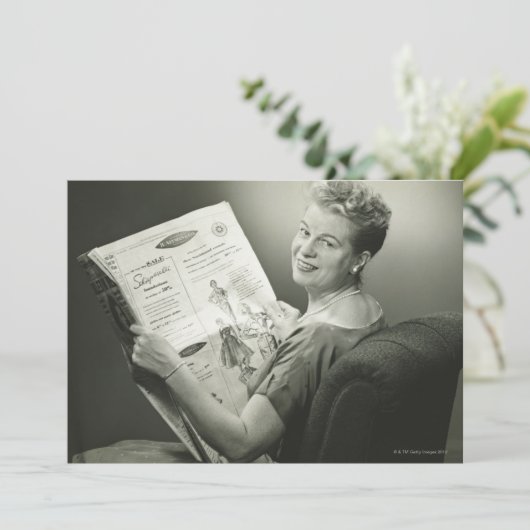 Woman Sitting in Chair (Standing Front)