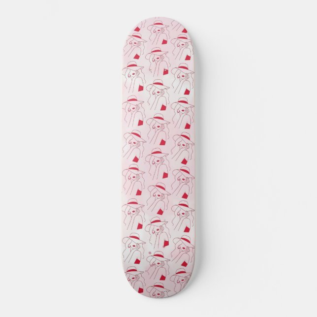 Woman Skateboard (Front)