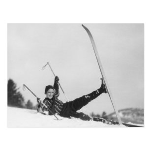 Ski Humour Postcards No Minimum Quantity Zazzle