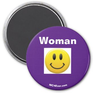 Woman Smile magnet