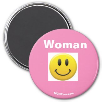 Woman Smile magnet
