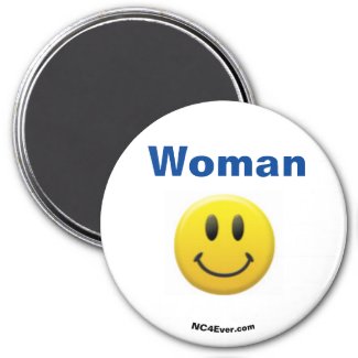 Woman smile magnet