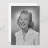 Woman Smiling (Front/Back)