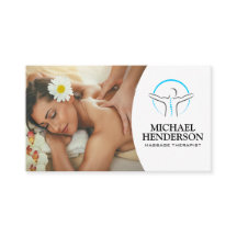 Woman Smiling Getting Massage