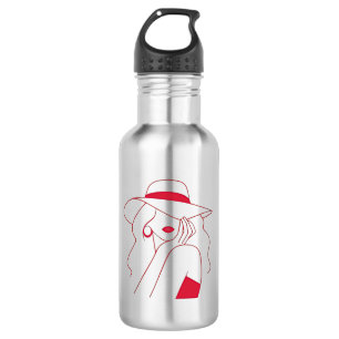 Woman Stainless Steel Water Bottle