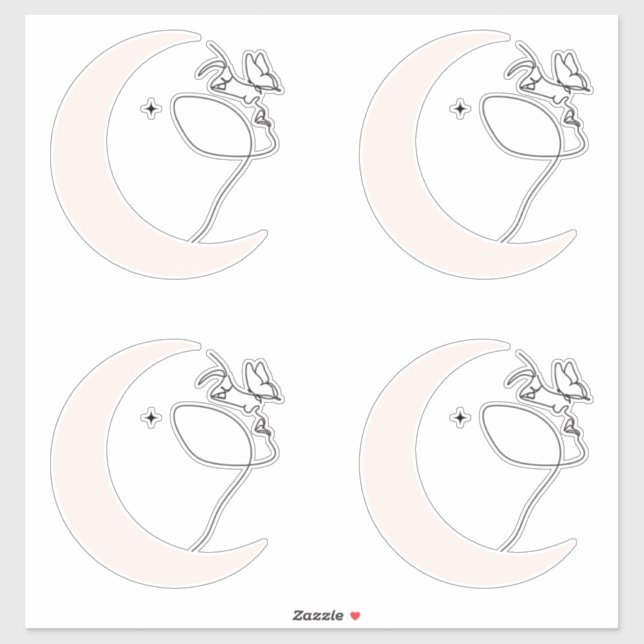 Woman Sticker (Sheet)