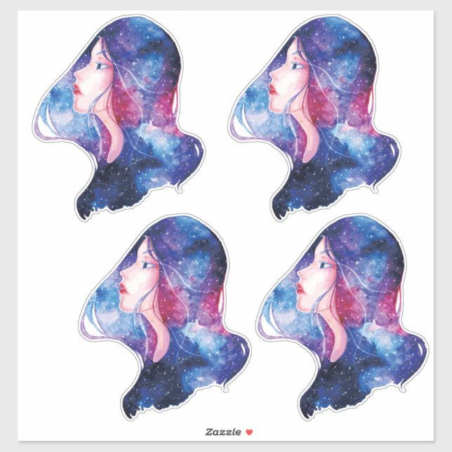 Woman Sticker (Sheet)
