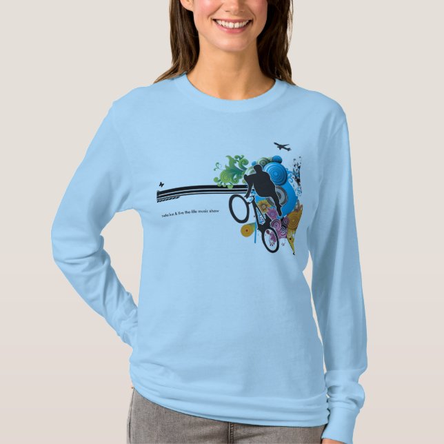 Woman T-shirt - make fun & live the life music (Front)