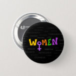Woman up! button