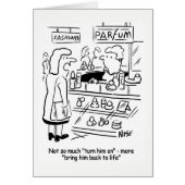 Woman wants a Perfume to "Bring Him Back to Life" (Front)