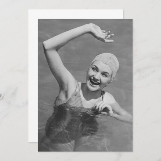 Woman Waving (Front/Back)