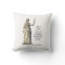 "Woman who does crossword puzzles in ink" pillow