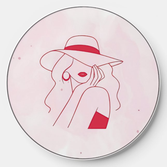 Woman Wireless Charger (Front)