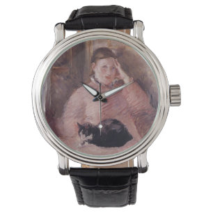 Woman with a Cat (by Edouard Manet) Watch