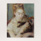 Woman with a Cat by Pierre-Auguste Renoir