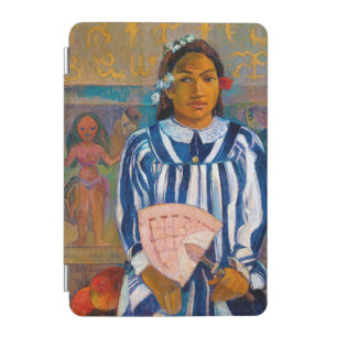 Woman with A Fan, Gauguin iPad Mini Cover