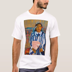 Woman with A Fan, Gauguin T-Shirt