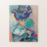 Woman With a Hat by Henri Matisse Jigsaw Puzzle