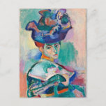 Woman With a Hat by Henri Matisse Postcard