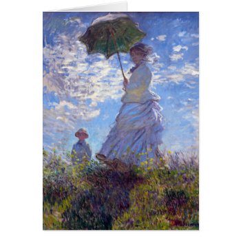 Woman With A Parasol by monetart at Zazzle