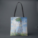 "WOMAN WITH A PARASOL" 1890 CLAUDE MONET TOTE BAG<br><div class="desc">"WOMAN WITH A PARASOL" 1890 CLAUDE MONET TOTE BAG</div>