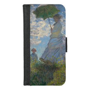 Woman with a Parasol by Claude Monet iPhone 8/7 Wallet Case