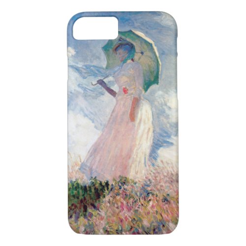 Woman with a Parasol Claude Monet 1886 iPhone 87 Case