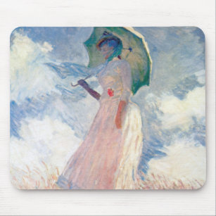 Woman with a Parasol, Claude Monet, 1886 Mouse Pad