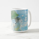 Woman with a Parasol  Claude Monet    Coffee Mug<br><div class="desc">Woman with a Parasol -  Madame Monet and Her Son. Claude Monet. 1875. Reproduction of famous works of art  images in the public domain.</div>