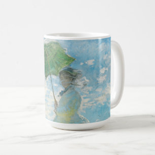 Woman with a Parasol Claude Monet Coffee Mug