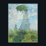 Woman with a Parasol  Claude Monet  Postcard<br><div class="desc">Woman with a Parasol -  Madame Monet and Her Son. Claude Monet. 1875. Reproduction of famous works of art  images in the public domain.</div>