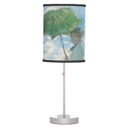 Woman with a Parasol  Claude Monet   Table Lamp