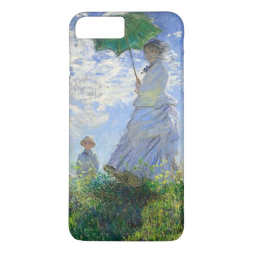 Woman with a Parasol Madame Monet and Her Son iPhone 8 Plus7 Plus Case