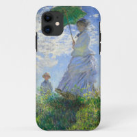 Woman with a Parasol, Madame Monet and Her Son