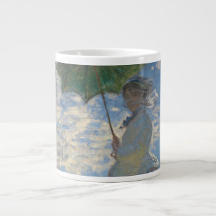 Woman with a Parasol - Madame Monet and Her Son Giant Coffee Mug