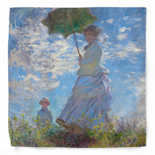Woman with a Parasol, Monet Bandana