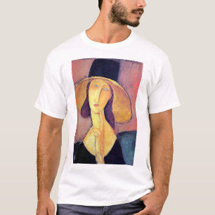 Woman with Large Hat, Modigliani T-Shirt