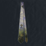 Woman with Parasol by Claude Monet, Vintage Art Neck Tie<br><div class="desc">Now available! Double sided printed ties! Twice as nice! The Stroll, Camille Monet and Her Son Jean (Woman with a Parasol) (1875) by Claude Monet is a vintage impressionist fine art family portrait painting. A mother taking a walk with her young child in a field or spring meadow. She is...</div>