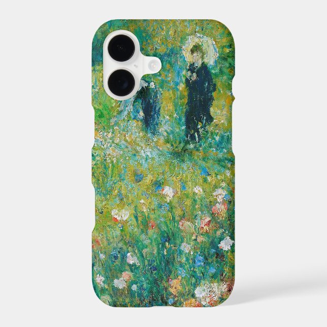 Woman with Parasol, Garden, Renoir Case-Mate iPhone Case (Back)