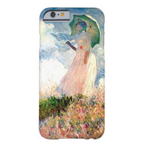 Woman with Parasol Promenade Monet Barely There iPhone 6 Case