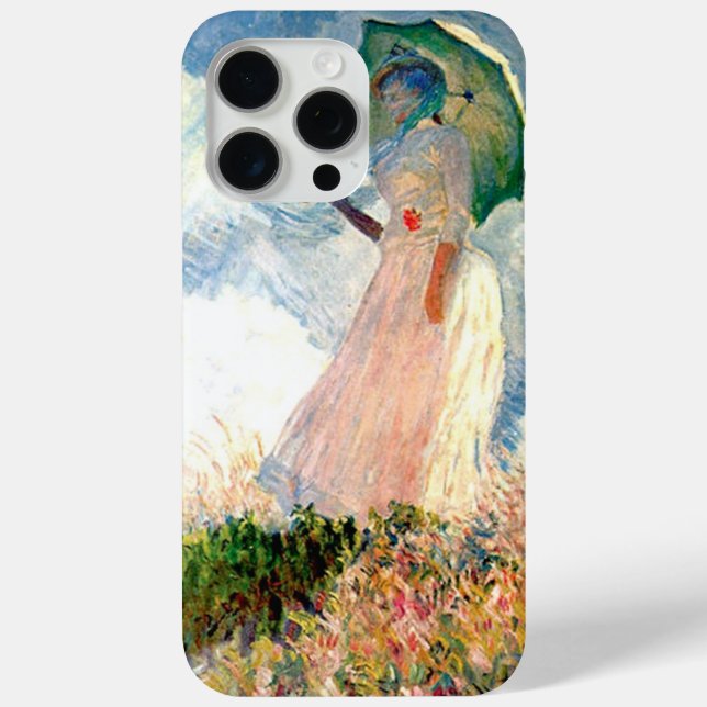 "Woman with Parasol Promenade Monet" Case-Mate iPhone Case (Back)