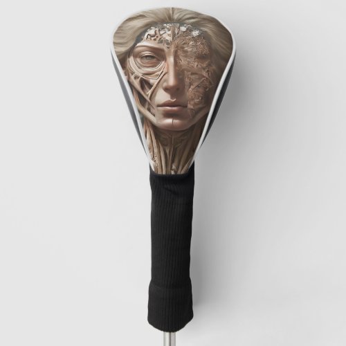 Woman with Seashells Golf Head Cover