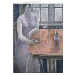 Woman with Small Cup 2007 Cards